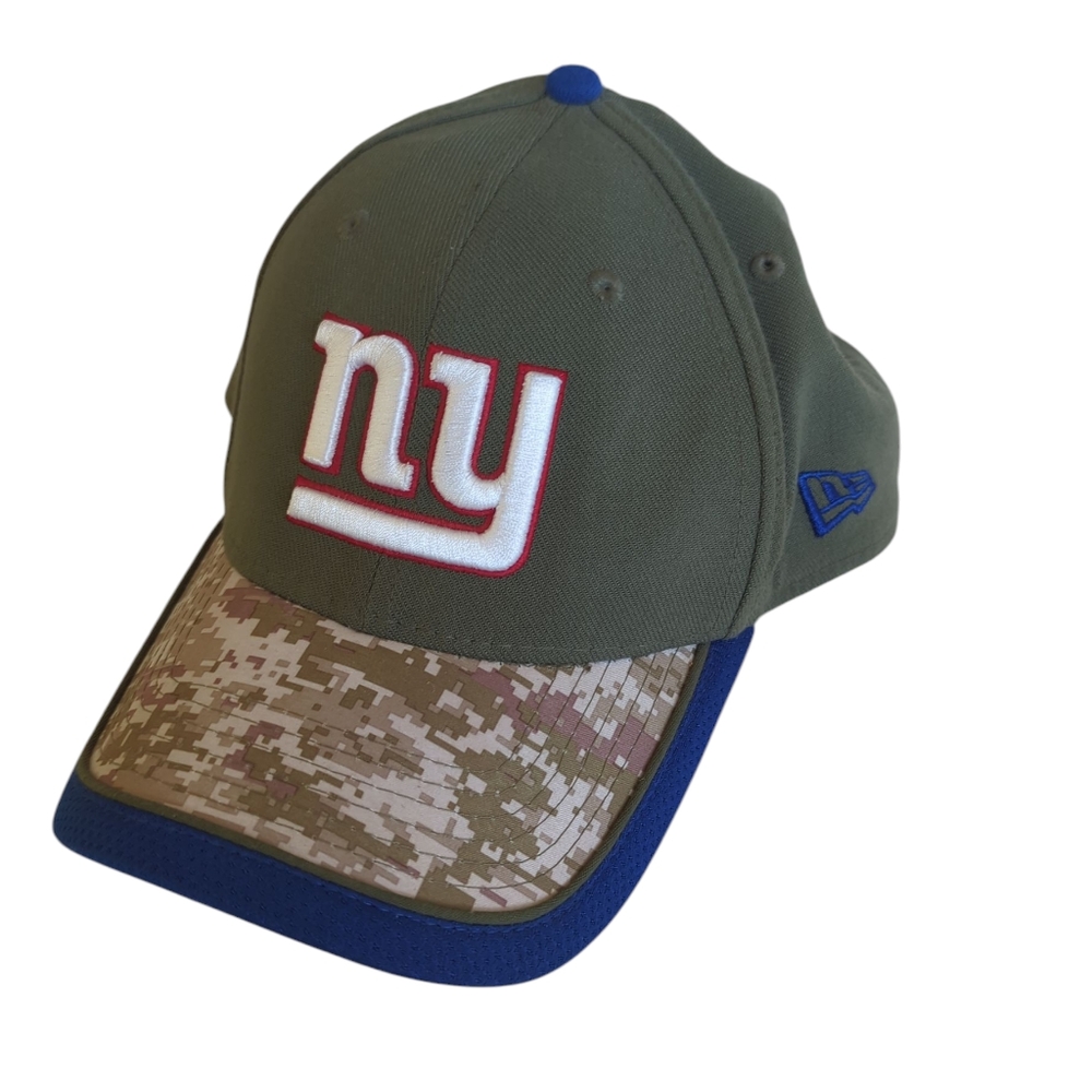 NY Giants New Era 39Thirty "Salute to Service" FlexFit Cap Large-XLarge Green